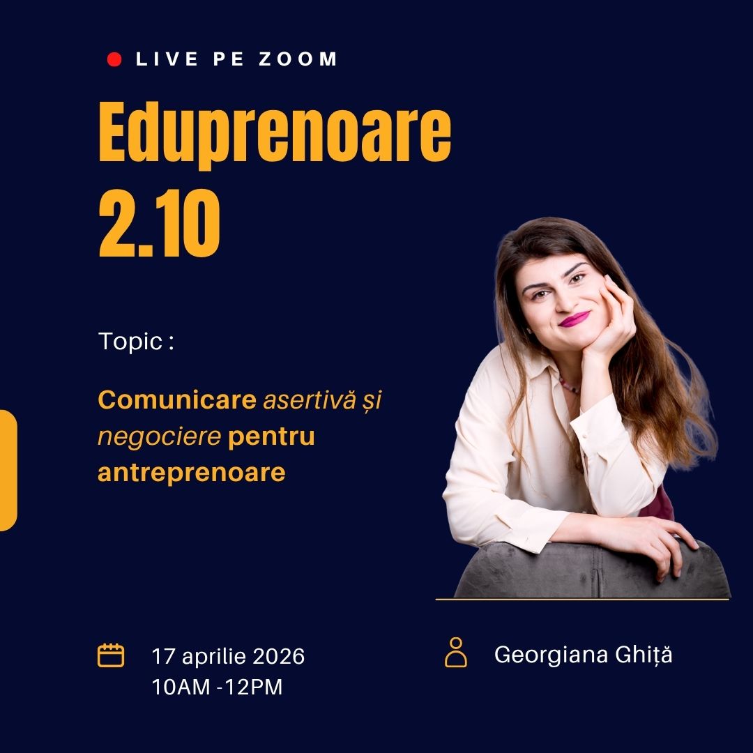 Comunicare asertivă și negociere pentru antreprenoare