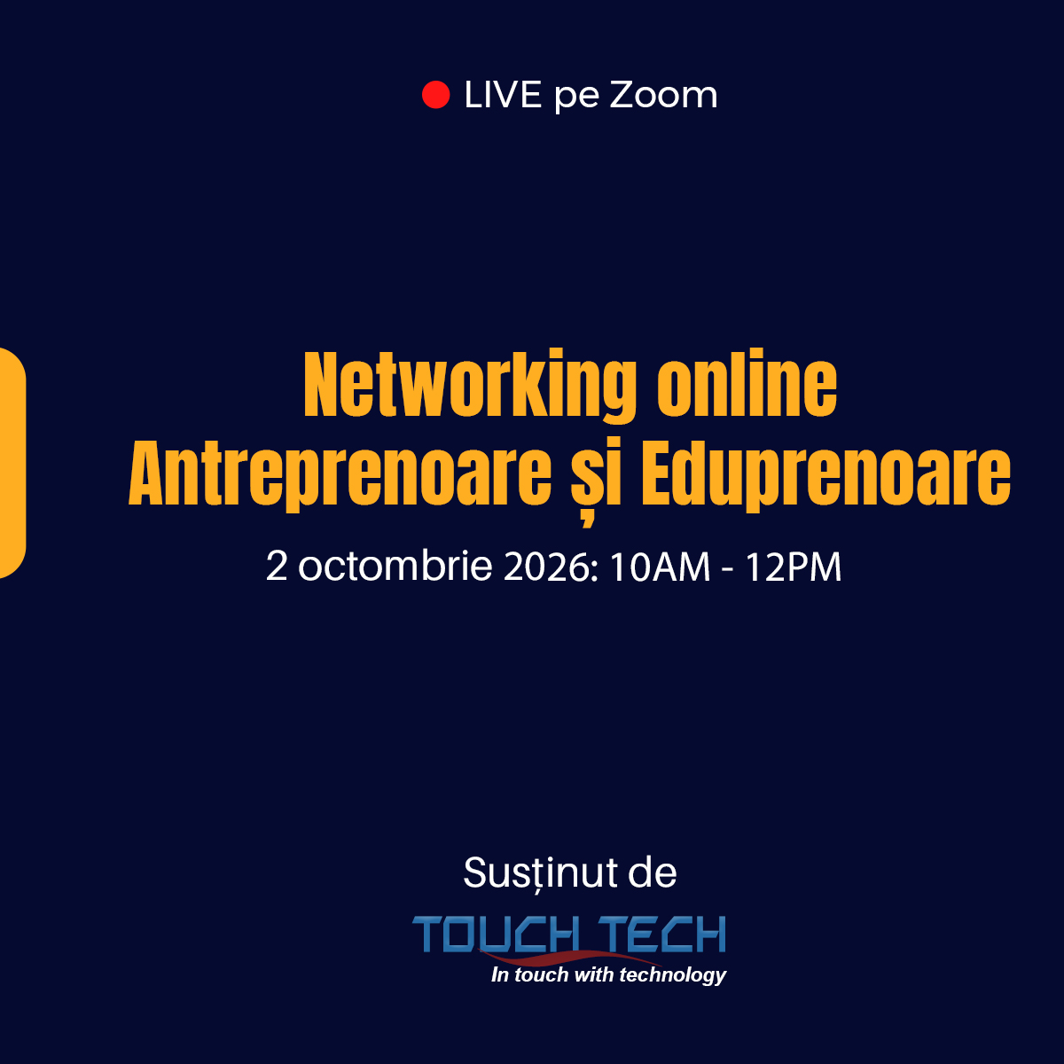 Networking online Eduprenoare și Antreprenoare